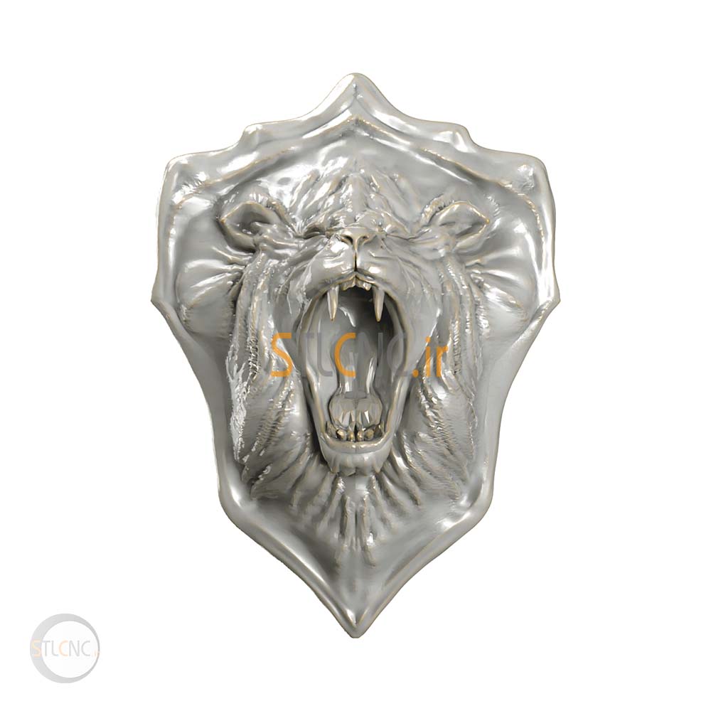 Lion head with open mouth ANI-169