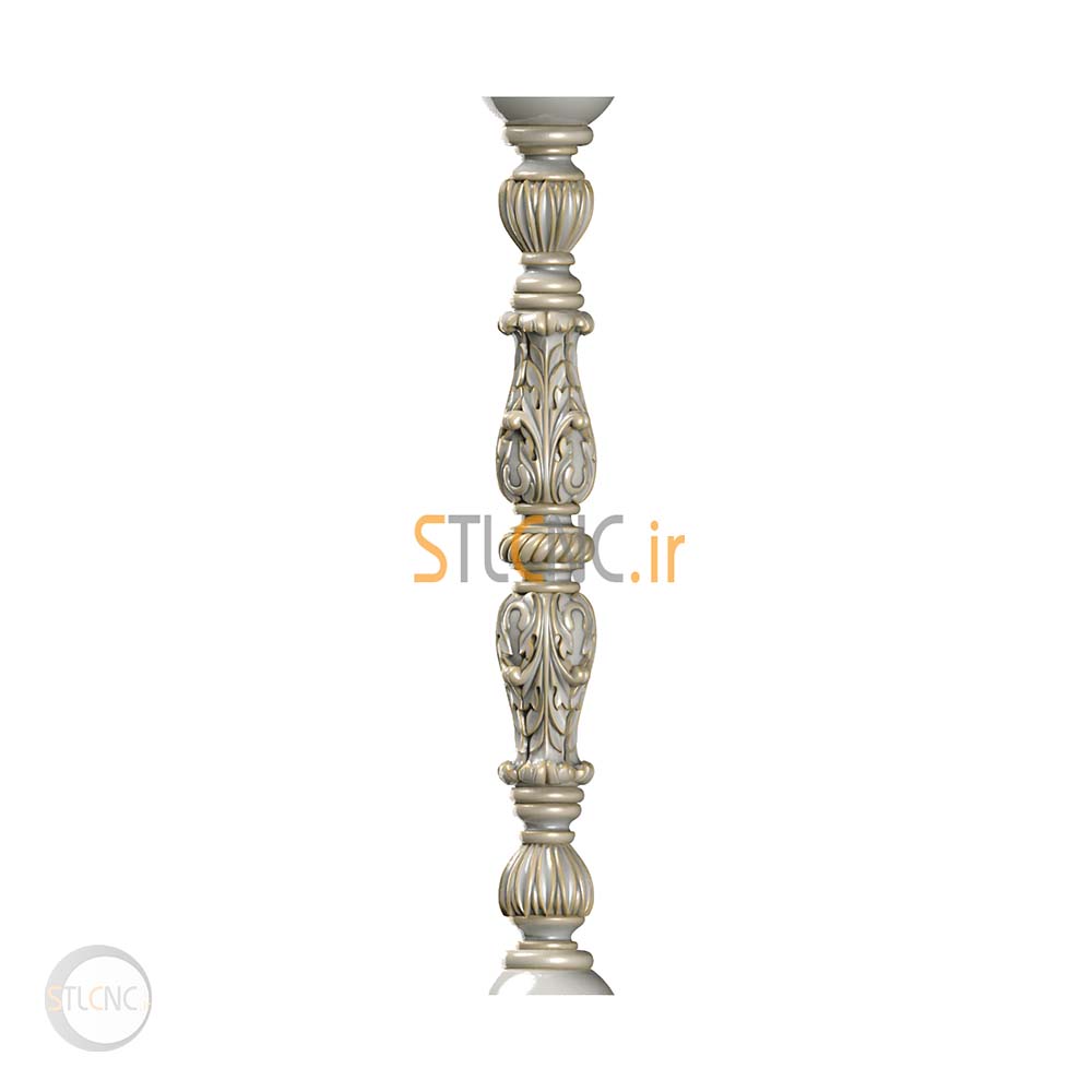 Balusters and Fences 3D Models BAL-133 - 2