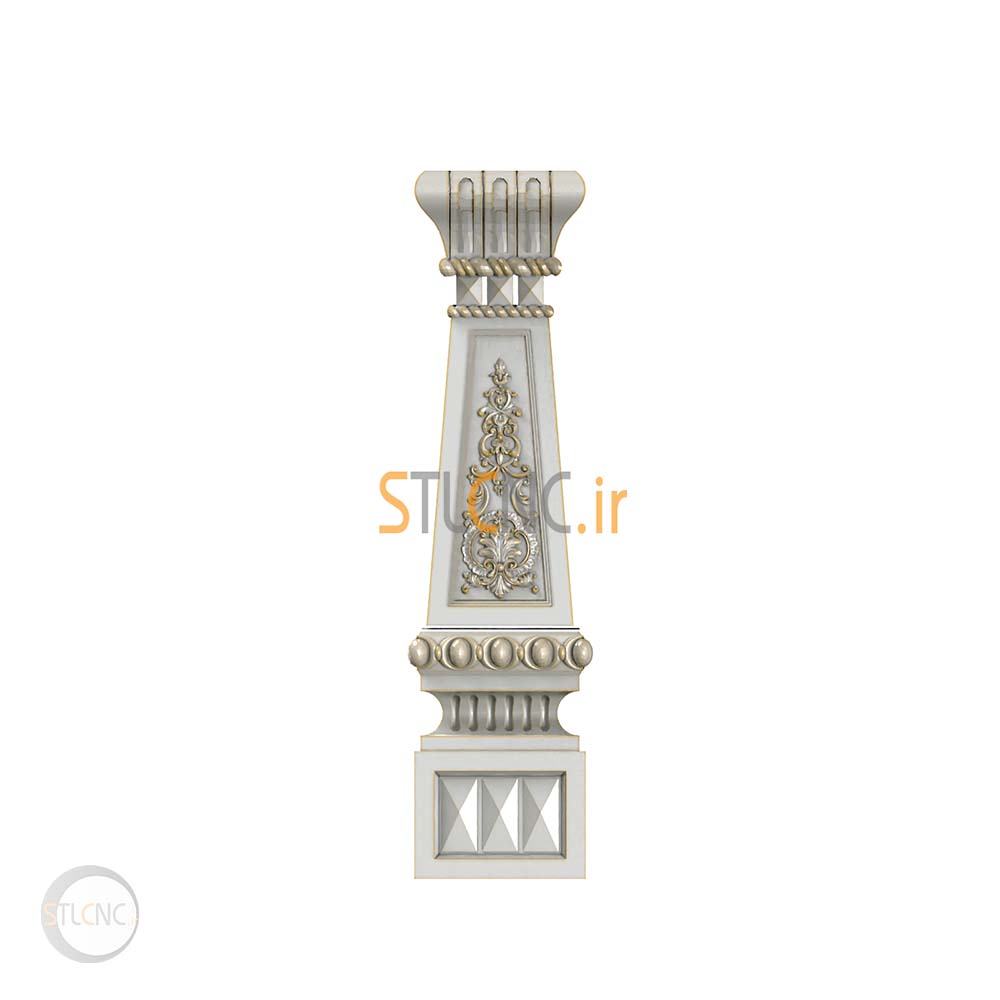 Balusters and Fences 3D Models BAL-259 - 2