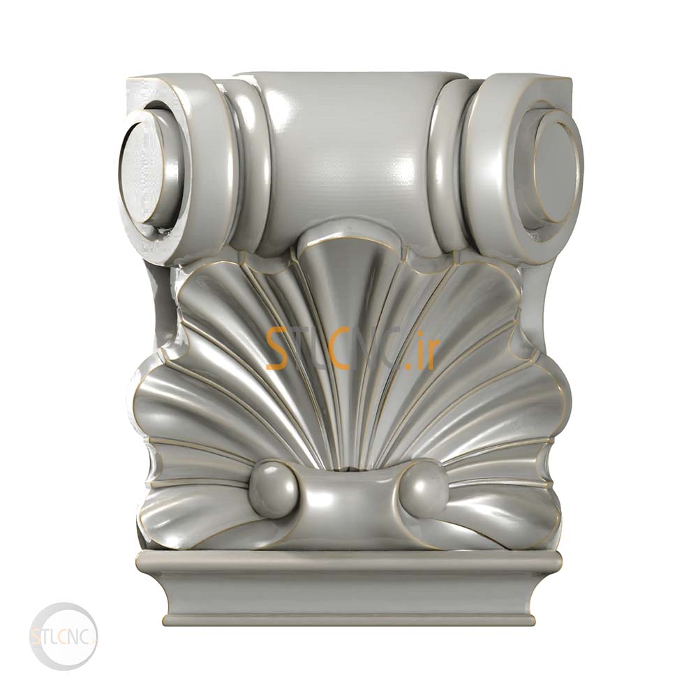 Chapiters and Corbels 3D Models COR-103 - 2