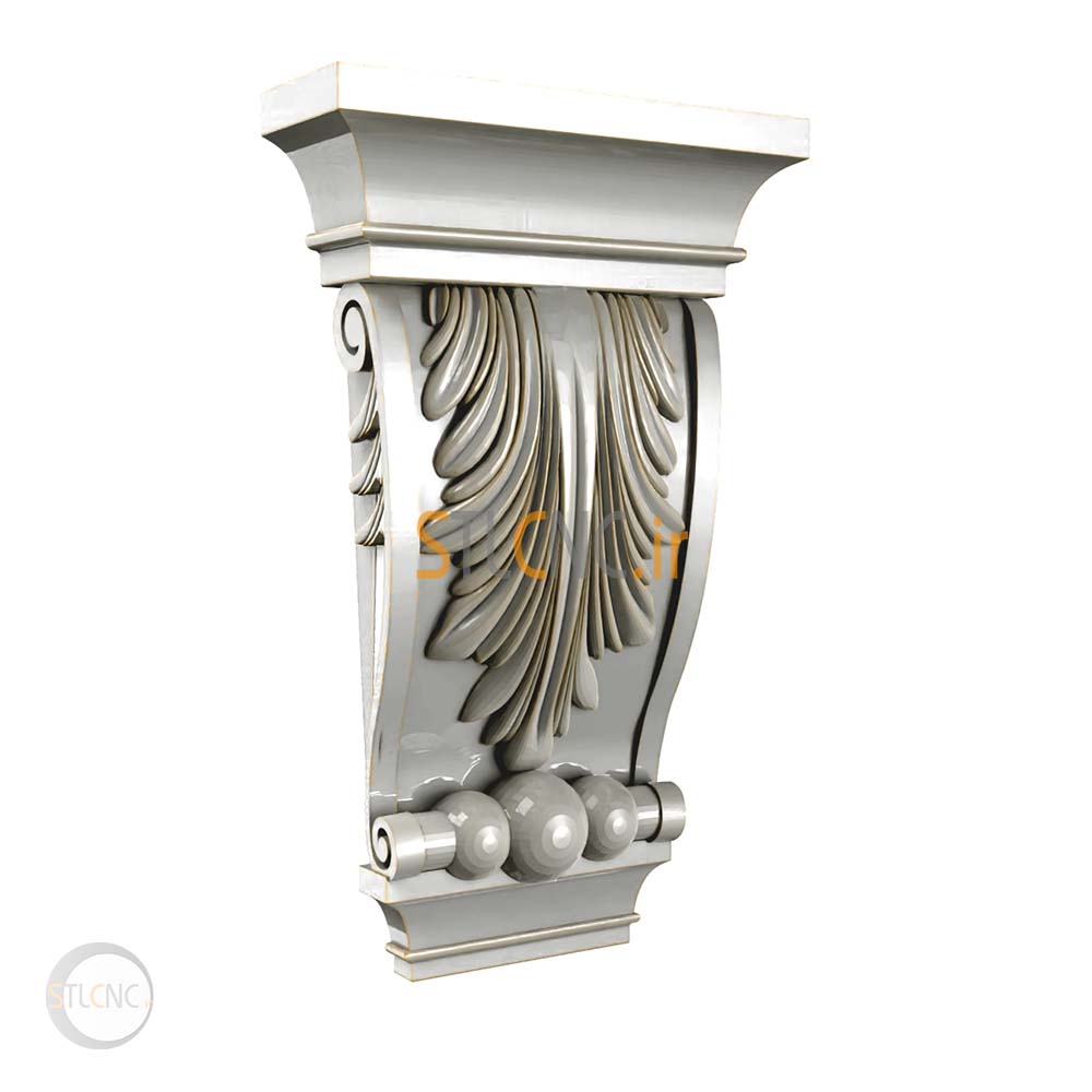 Chapiters and Corbels 3D Models COR-105