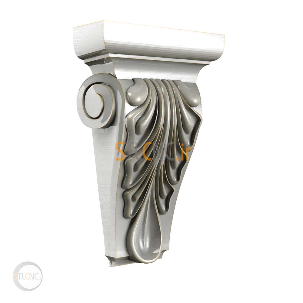 Chapiters and Corbels 3D Models COR-108