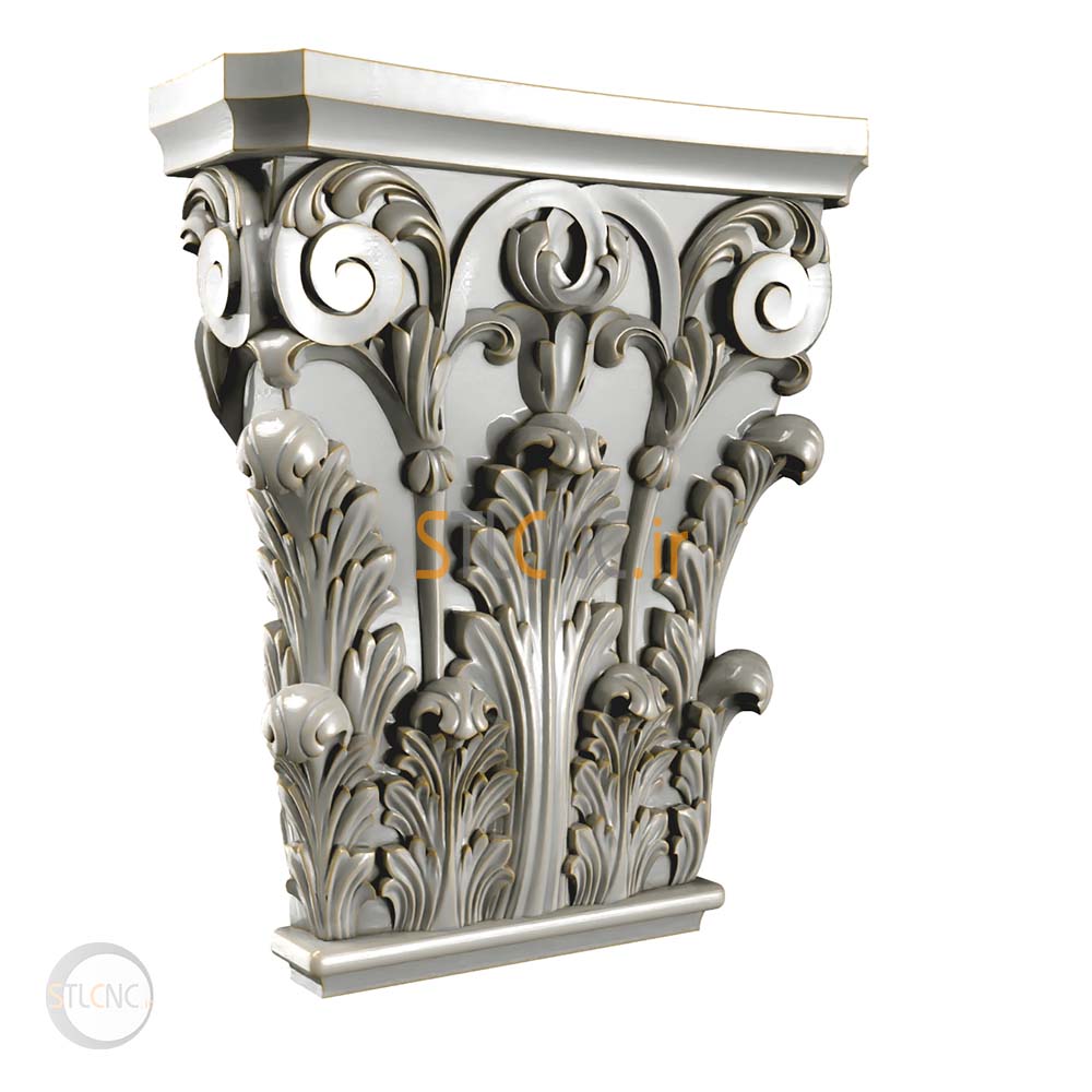 Chapiters and Corbels 3D Models COR-112