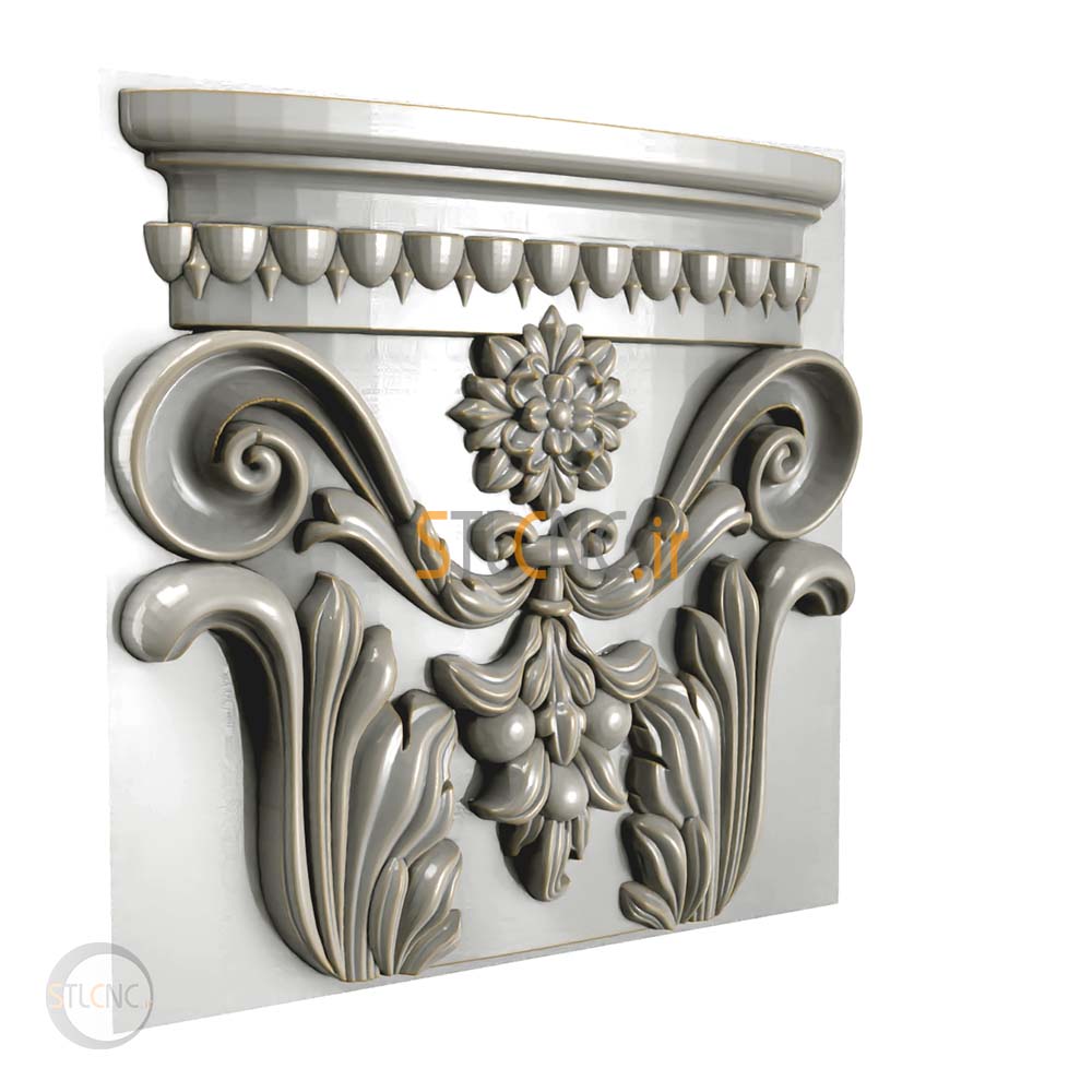 Chapiters and Corbels 3D Models COR-119