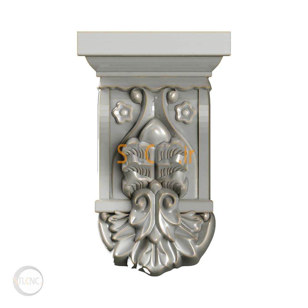 Chapiters and Corbels 3D Models COR-127 - 2