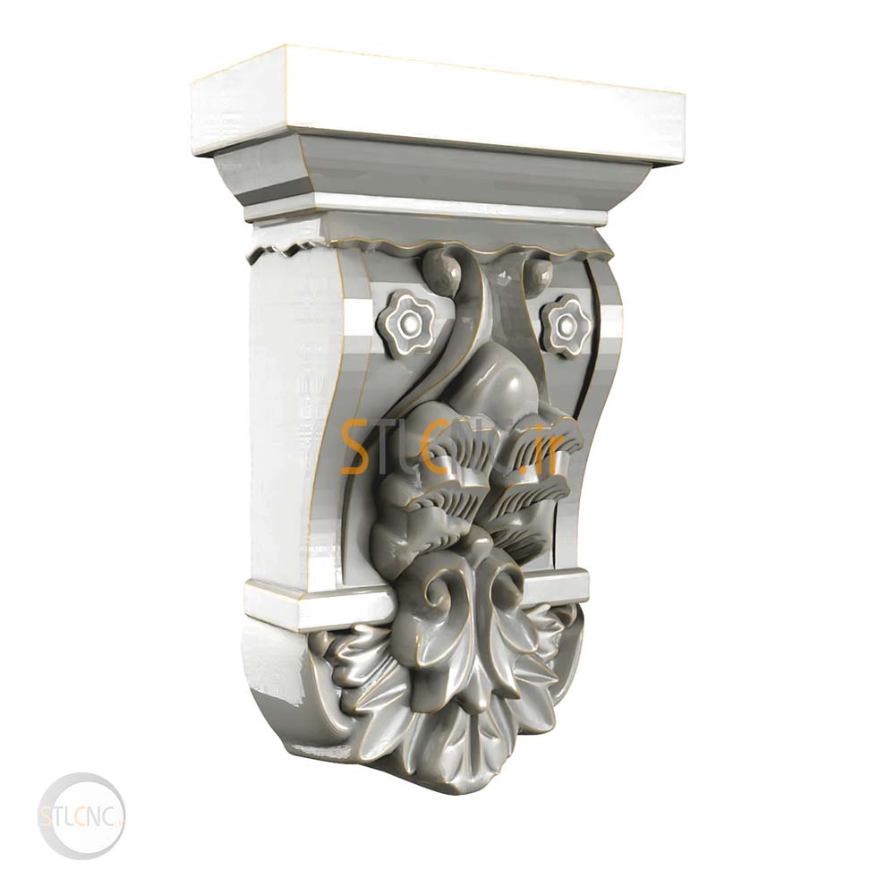 Chapiters and Corbels 3D Models COR-127