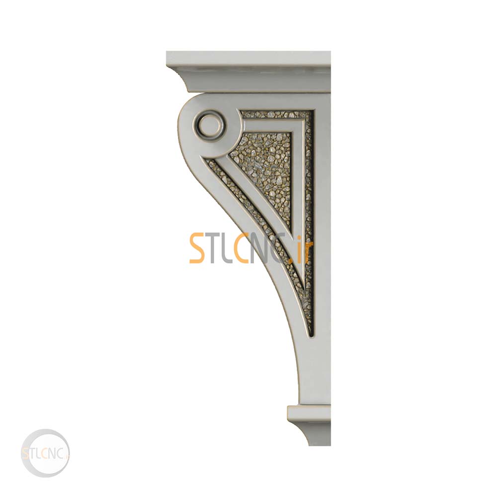 Chapiters and Corbels 3D Models COR-134 - 2