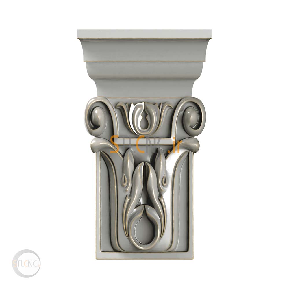 Chapiters and Corbels 3D Models COR-137 - 2