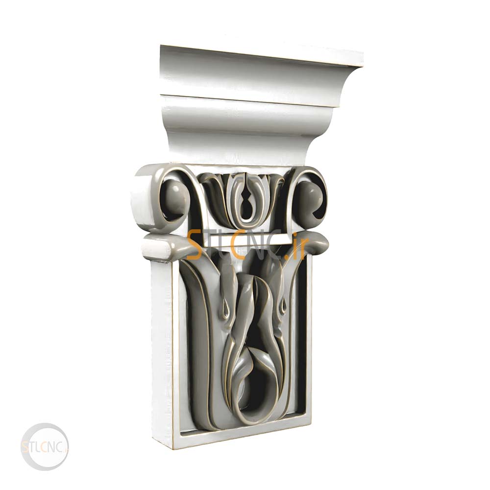 Chapiters and Corbels 3D Models COR-137