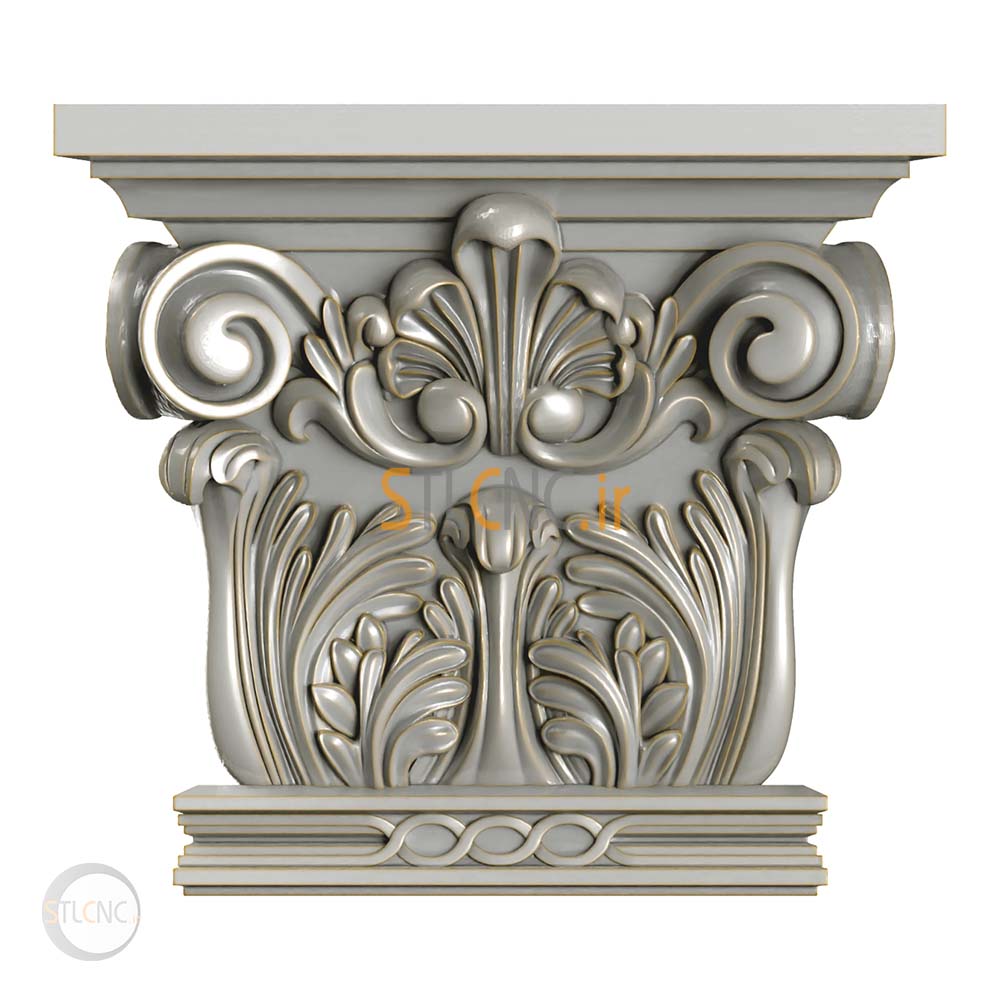 Chapiters and Corbels 3D Models COR-139 - 2