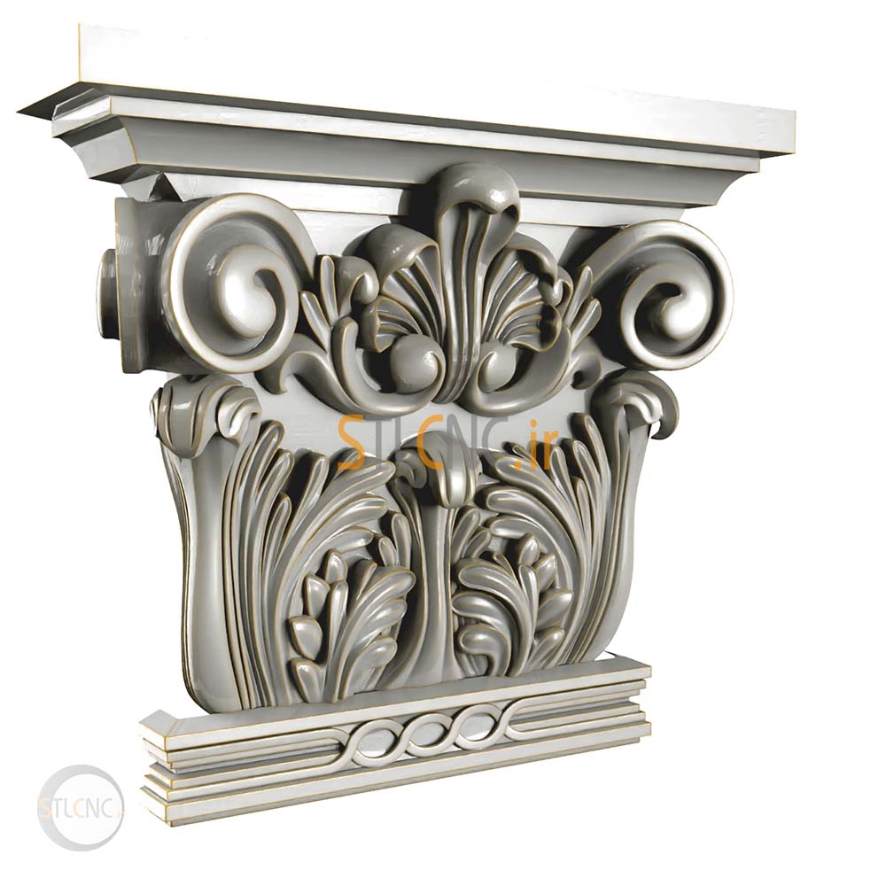 Chapiters and Corbels 3D Models COR-139