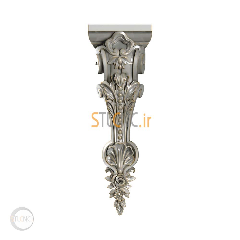 Chapiters and Corbels 3D Models COR-143 - 2