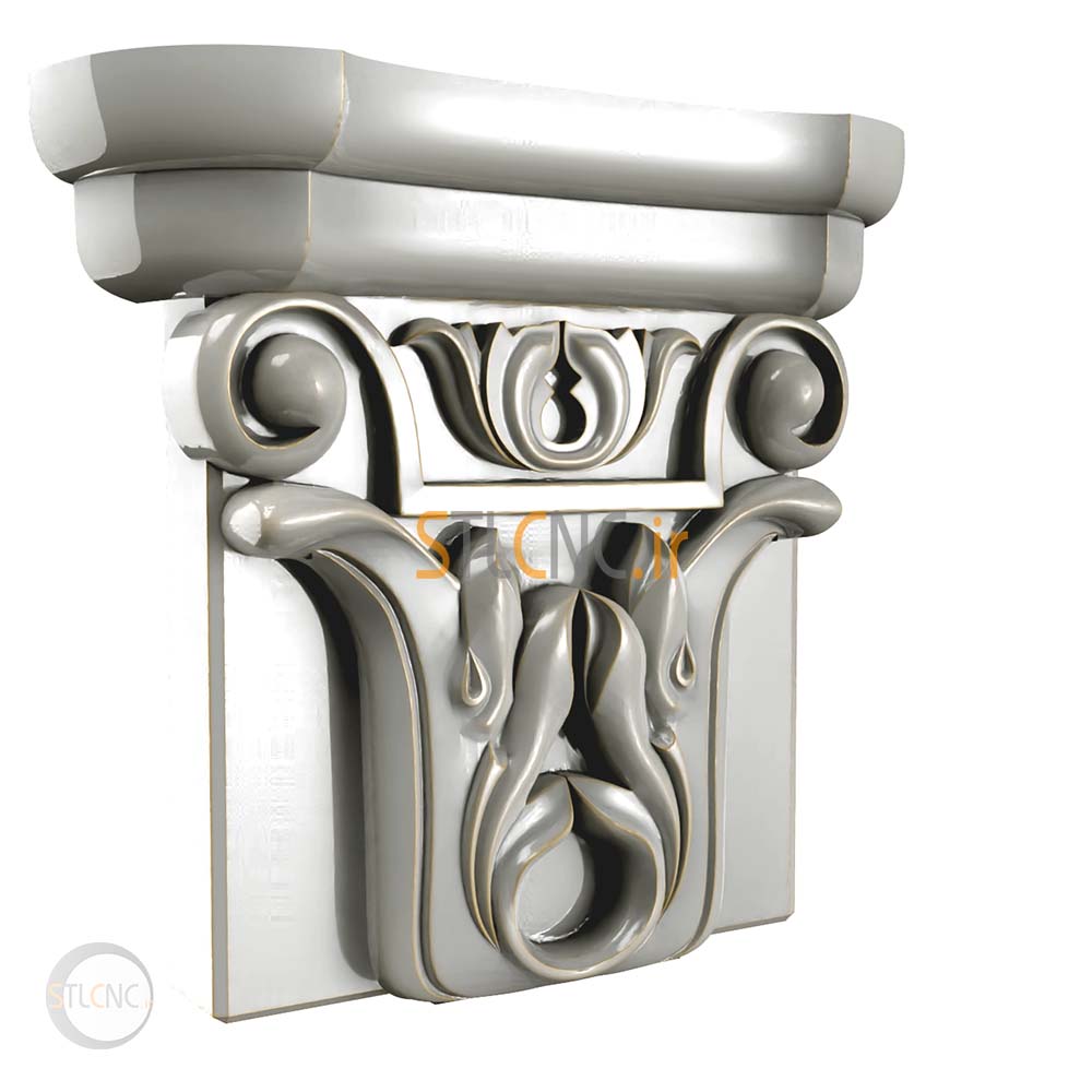 Chapiters and Corbels 3D Models COR-151