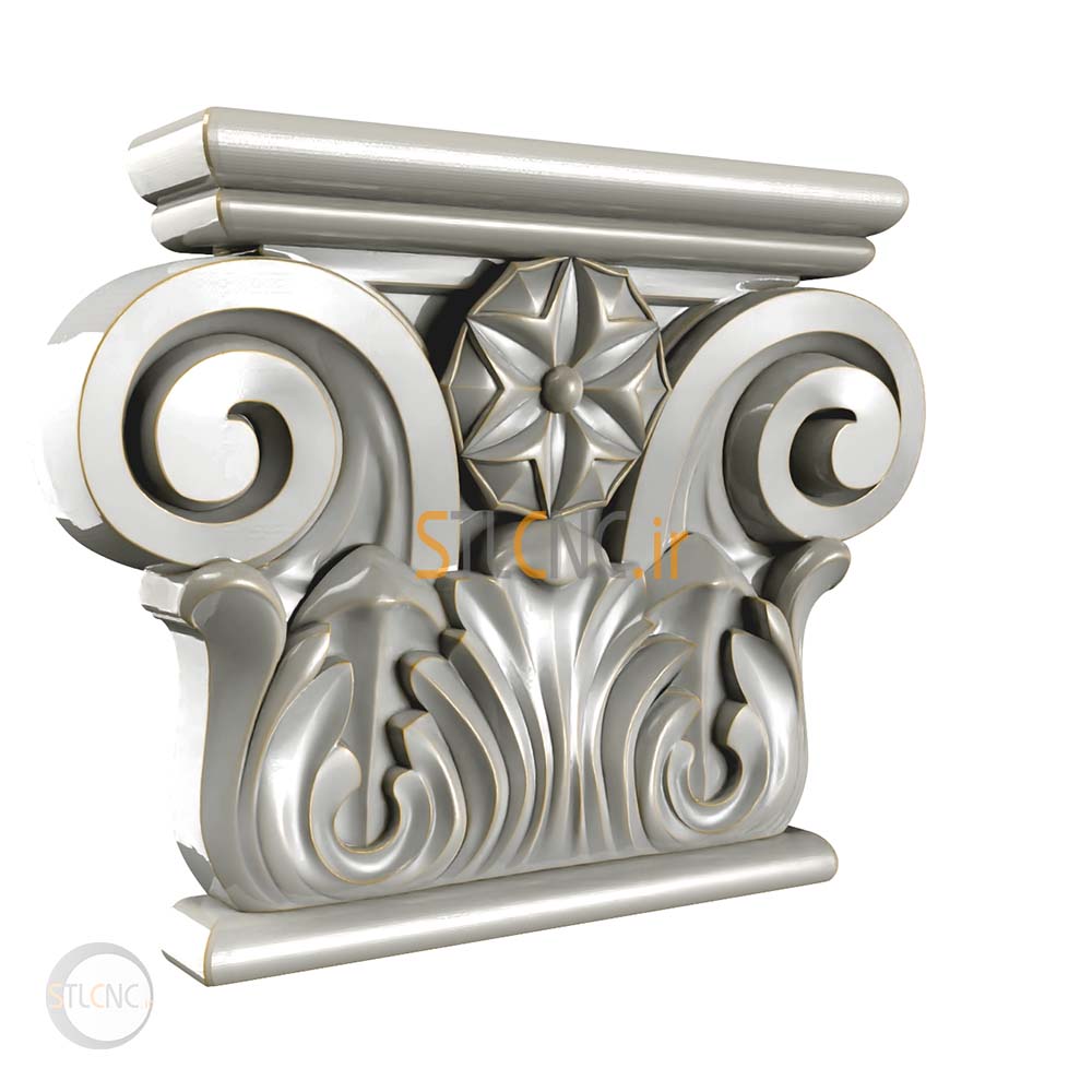 Chapiters and Corbels 3D Models COR-153