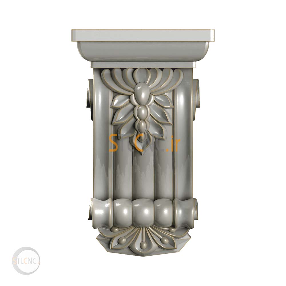 Chapiters and Corbels 3D Models COR-162 - 2