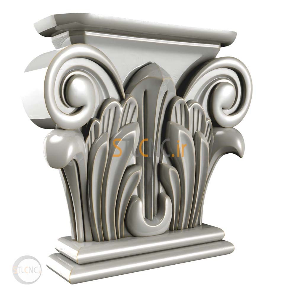 Chapiters and Corbels 3D Models COR-166