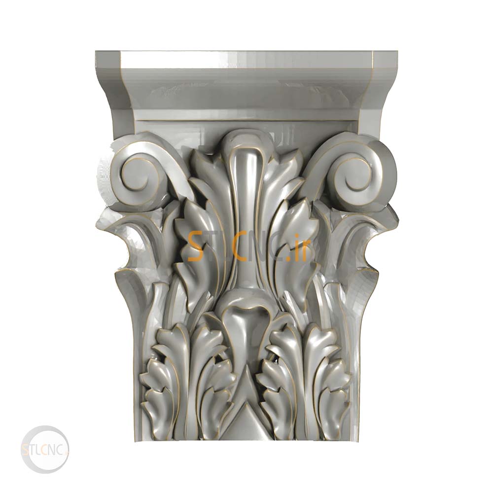 Chapiters and Corbels 3D Models COR-169 - 2