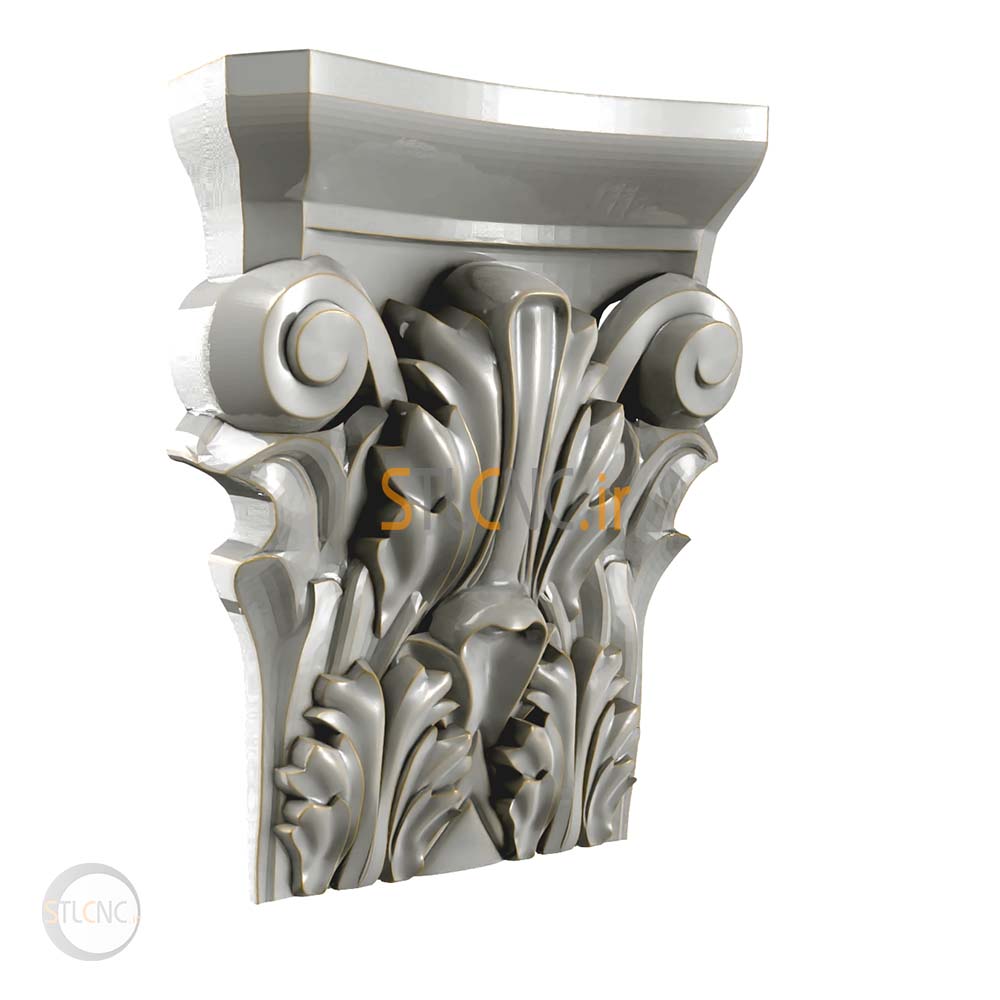 Chapiters and Corbels 3D Models COR-169