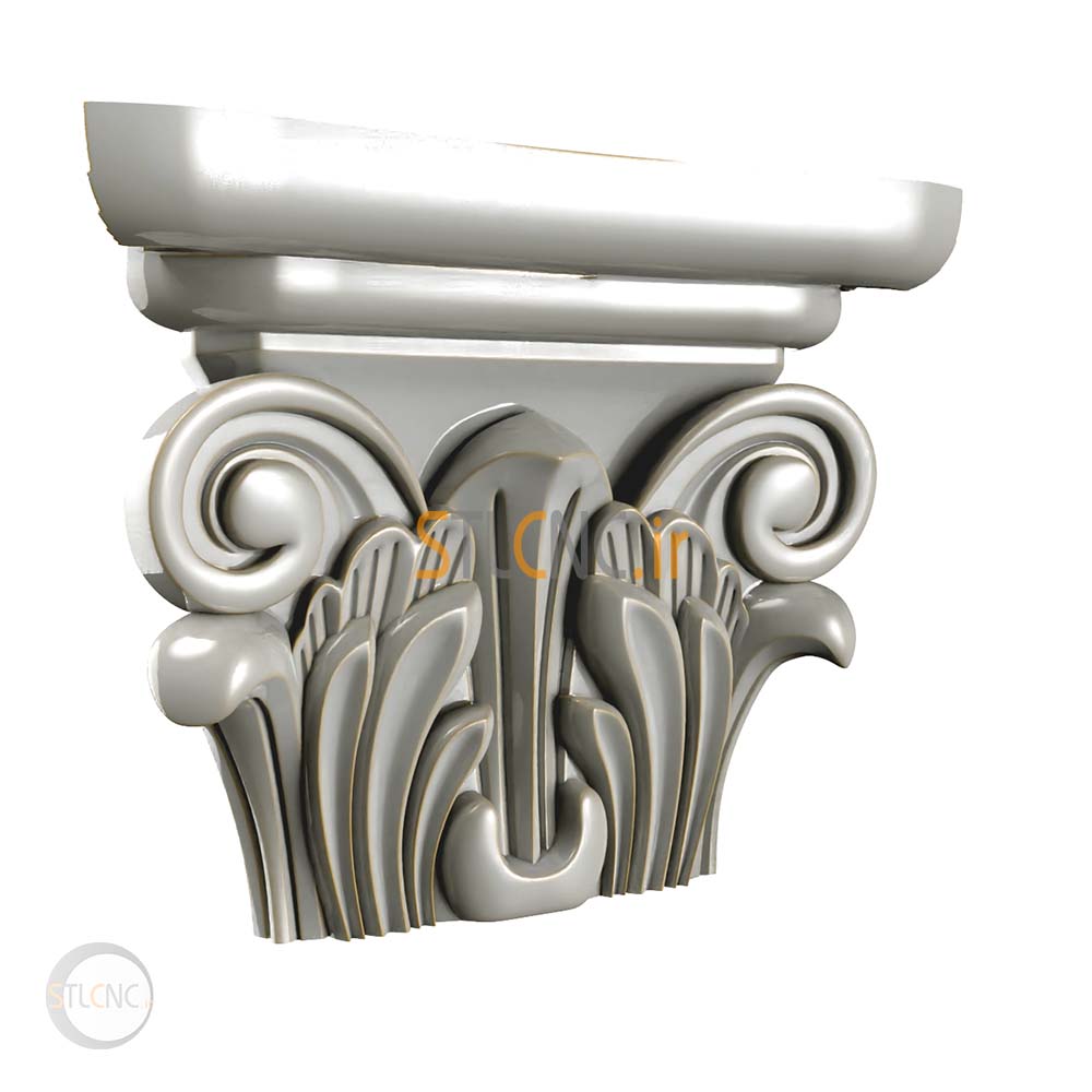 Chapiters and Corbels 3D Models COR-170