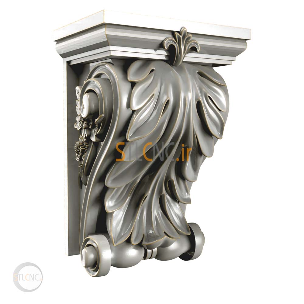 Chapiters and Corbels 3D Models COR-172