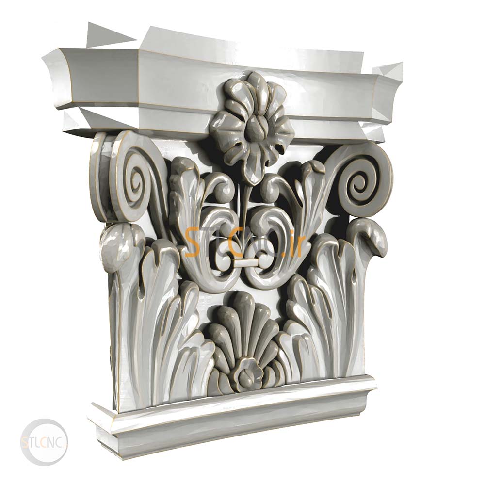 Chapiters and Corbels 3D Models COR-182