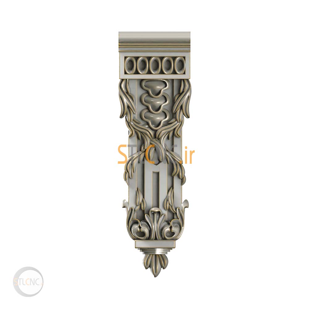 Chapiters and Corbels 3D Models COR-193 - 2