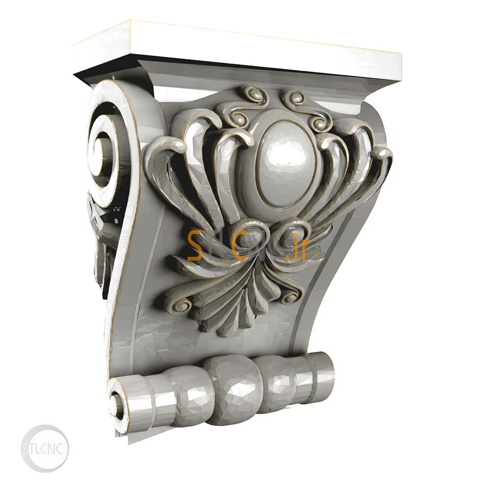 Chapiters and Corbels 3D Models COR-199