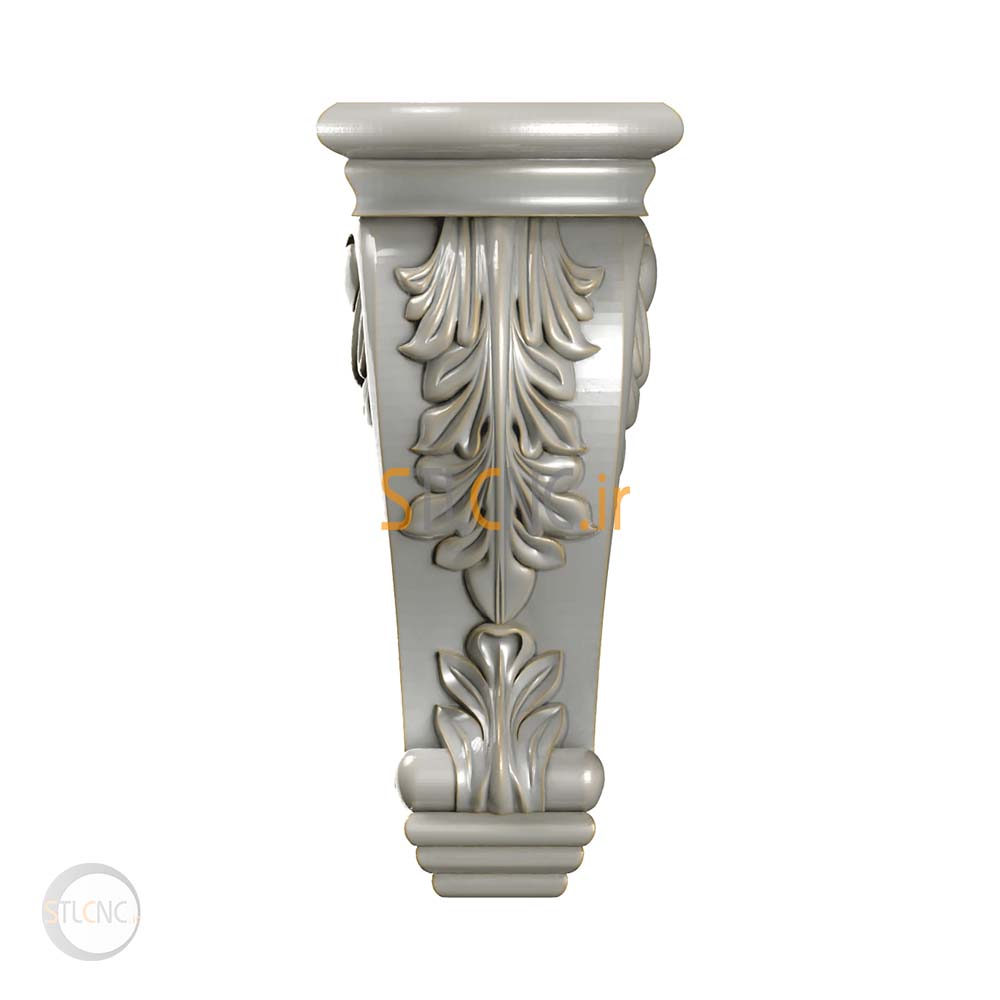 Chapiters and Corbels 3D Models COR-208 - 2