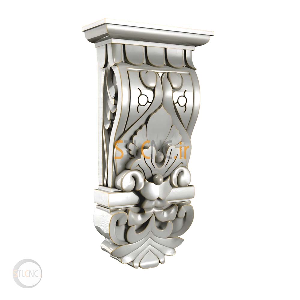 Chapiters and Corbels 3D Models COR-209