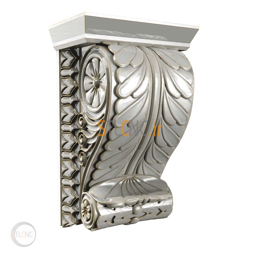 Chapiters and Corbels 3D Models COR-215