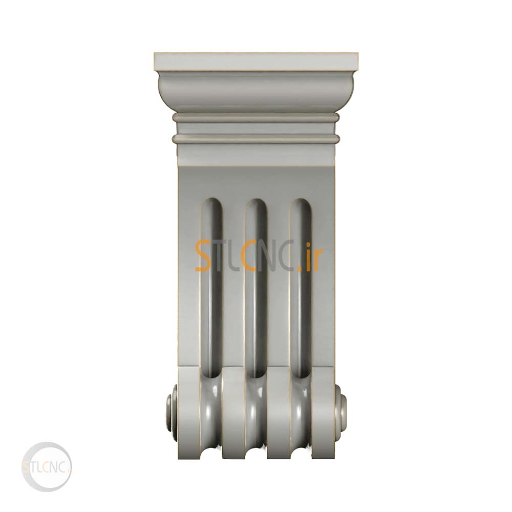 Chapiters and Corbels 3D Models COR-216 - 2