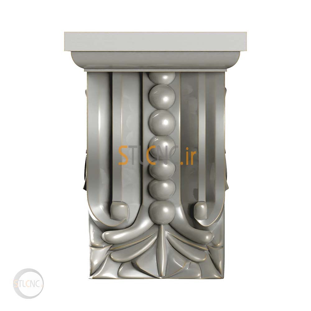 Chapiters and Corbels 3D Models COR-219 - 2