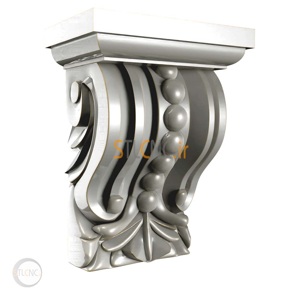 Chapiters and Corbels 3D Models COR-219