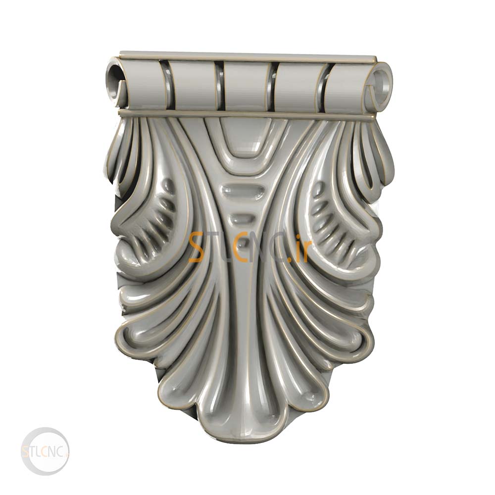 Chapiters and Corbels 3D Models COR-233 - 2