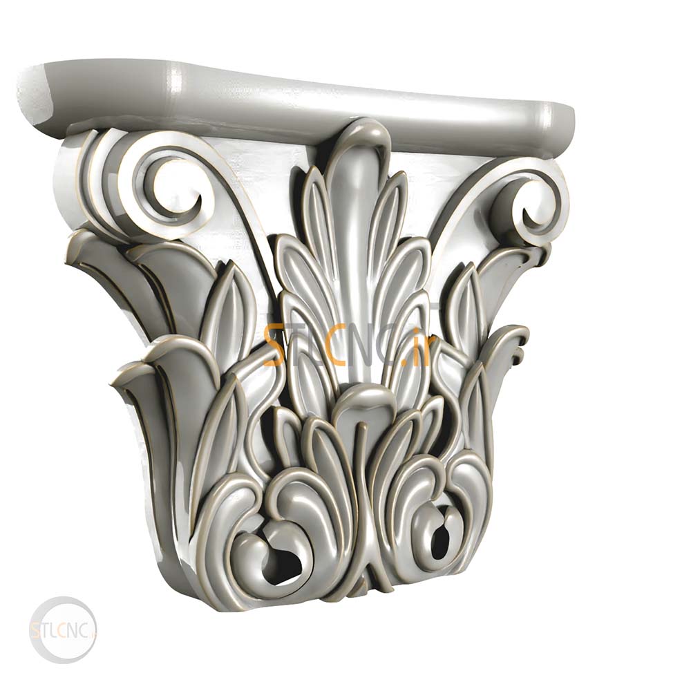 Chapiters and Corbels 3D Models COR-258