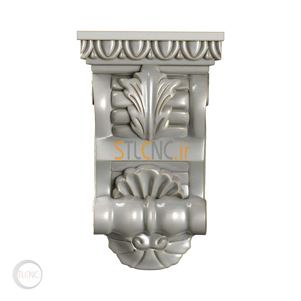 Chapiters and Corbels 3D Models COR-279 - 2