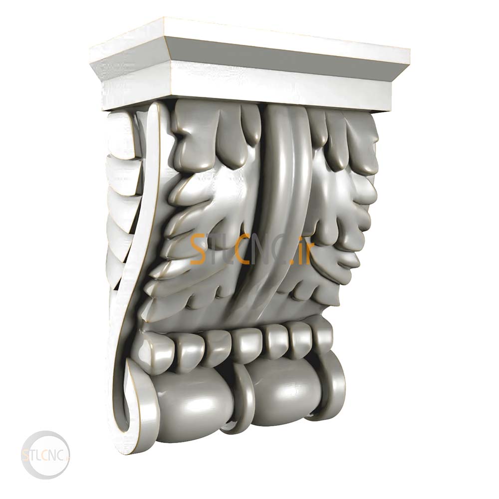 Chapiters and Corbels 3D Models COR-286