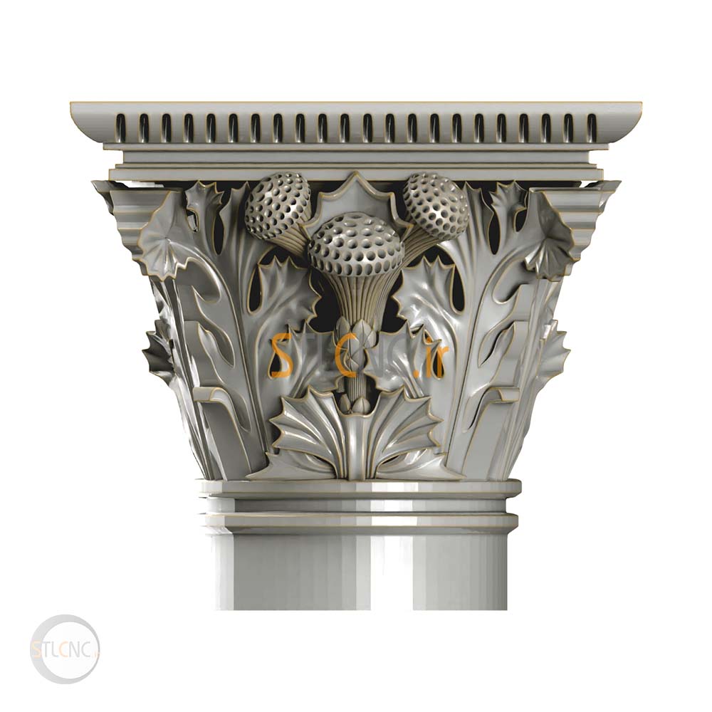 Chapiters and Corbels 3D Models COR-288 - 2