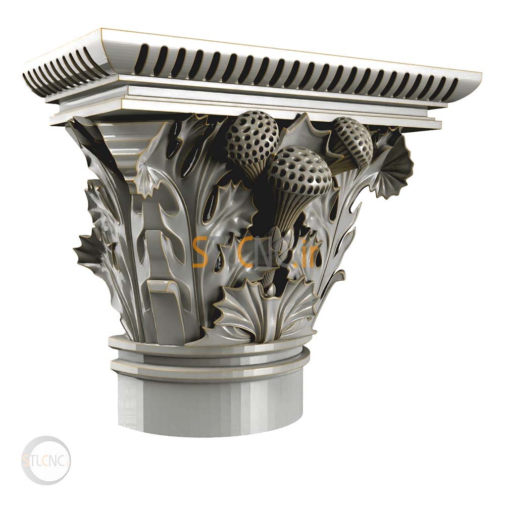 Chapiters and Corbels 3D Models COR-288