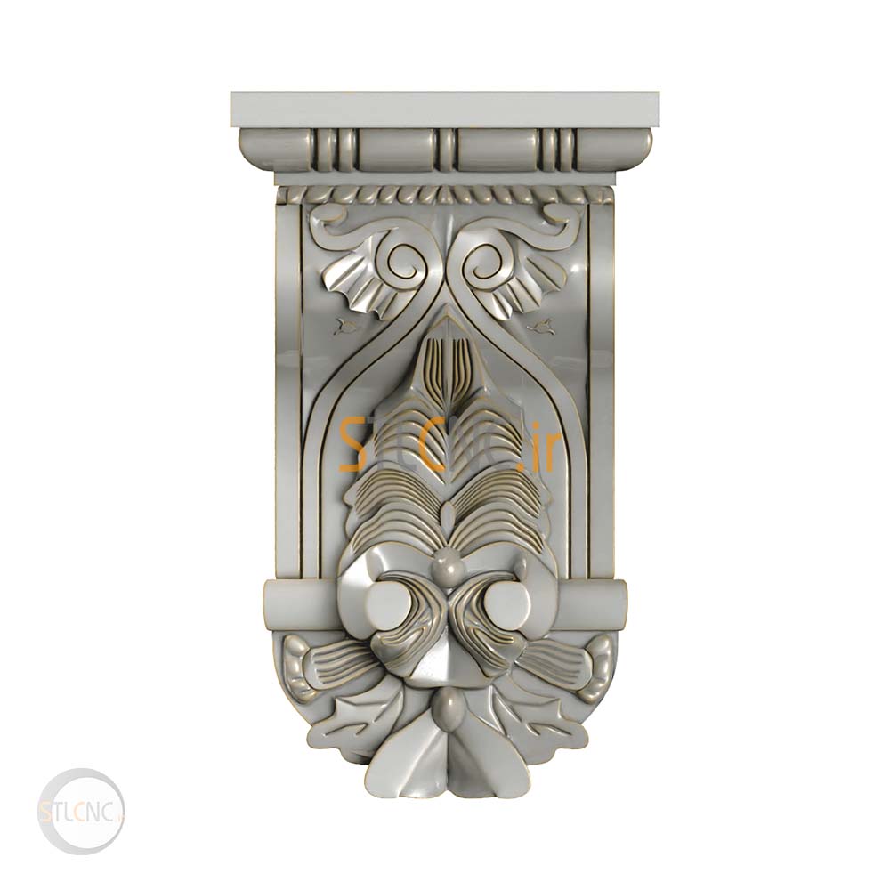 Chapiters and Corbels 3D Models COR-292 - 2