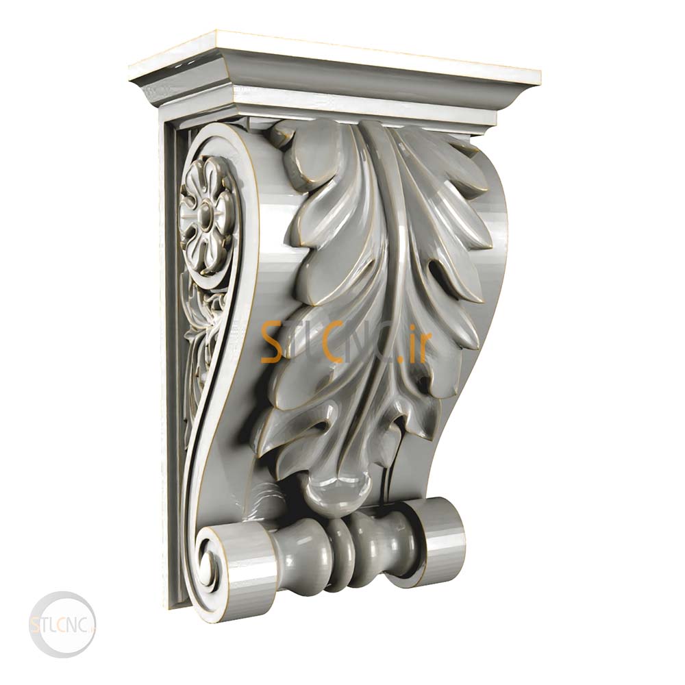 Chapiters and Corbels 3D Models COR-300