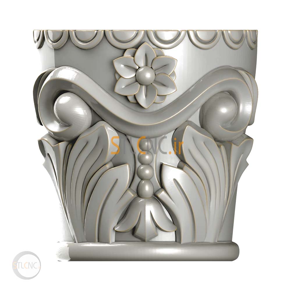 Chapiters and Corbels 3D Models COR-302 - 2