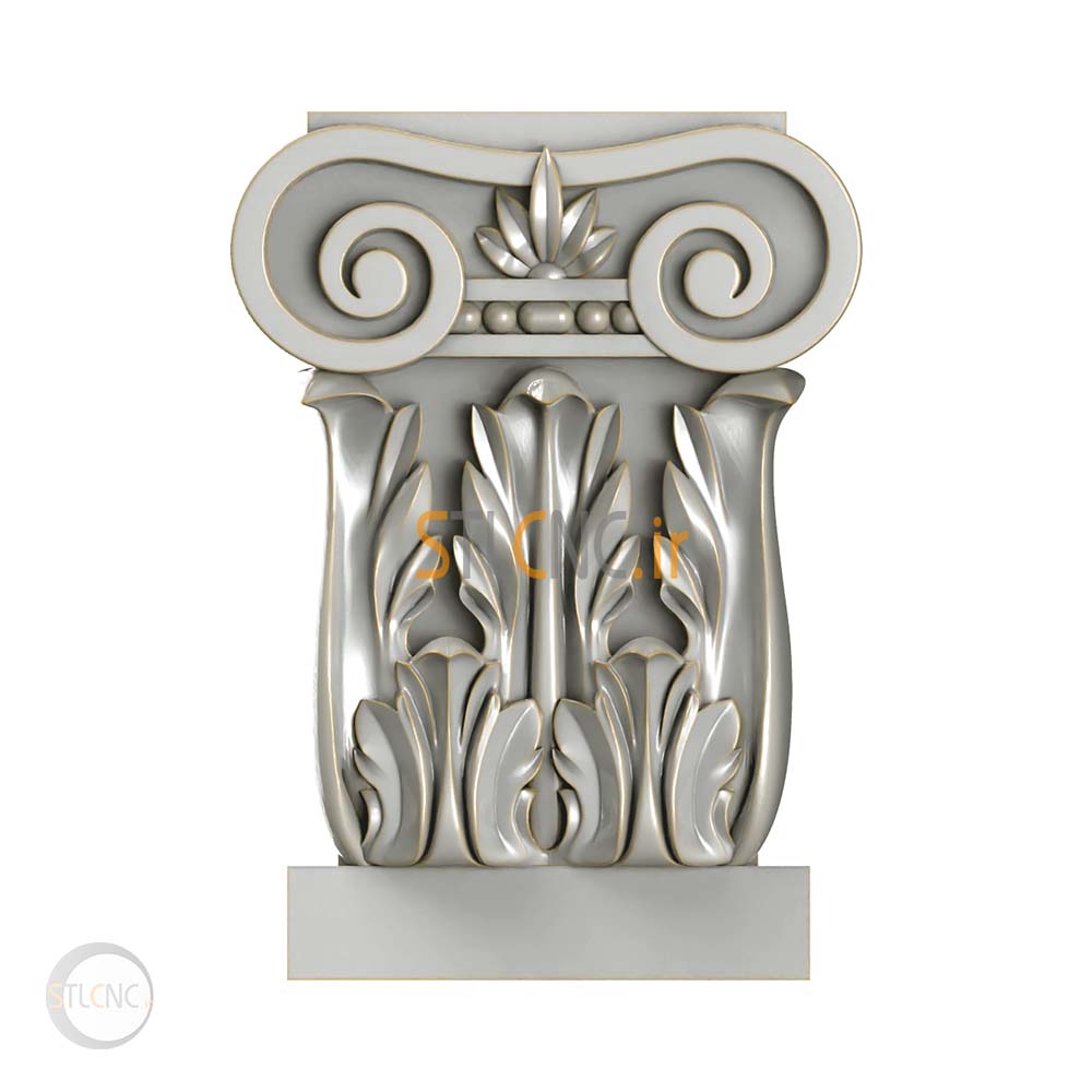 Chapiters and Corbels 3D Models COR-307 - 2