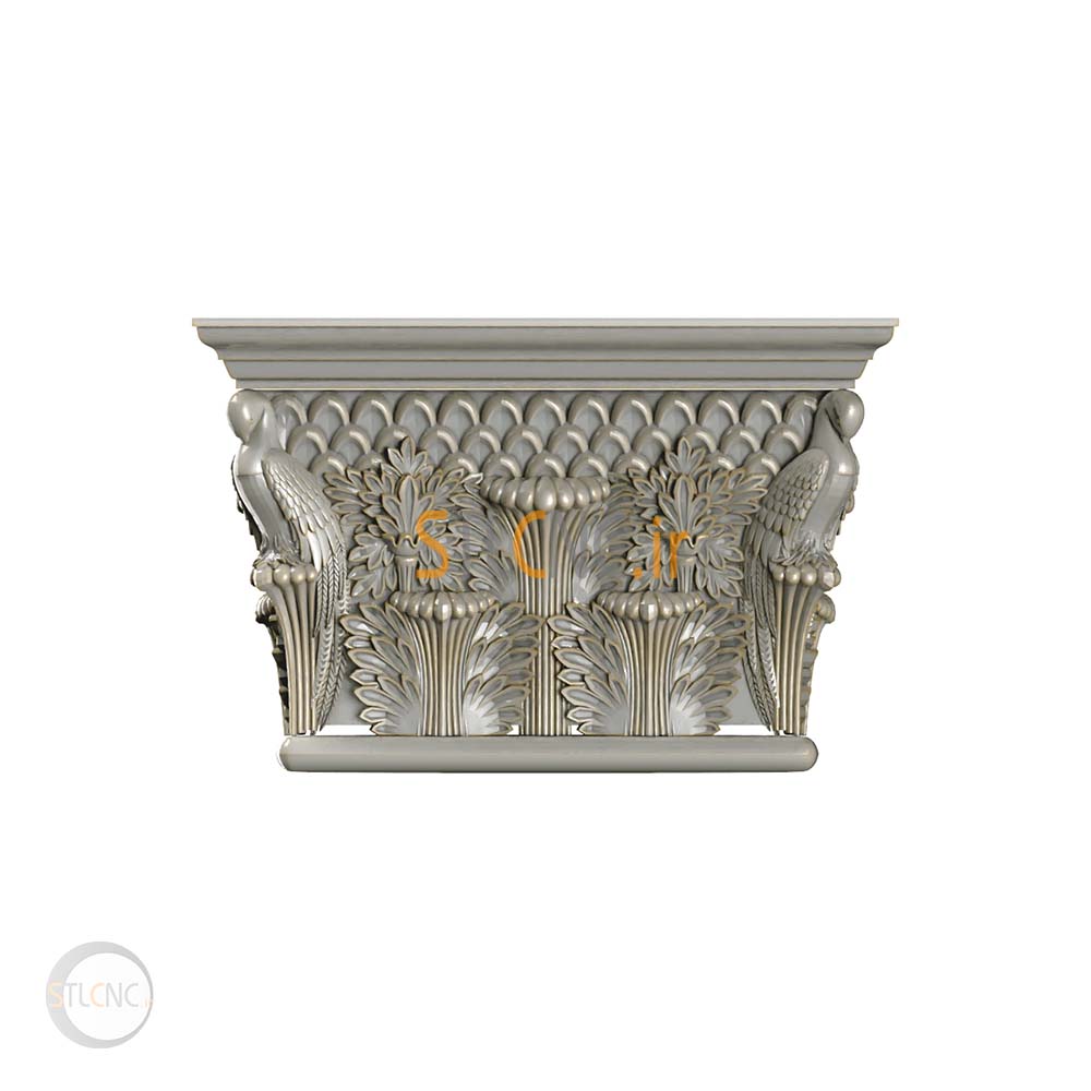 Chapiters and Corbels 3D Models COR-310 - 2