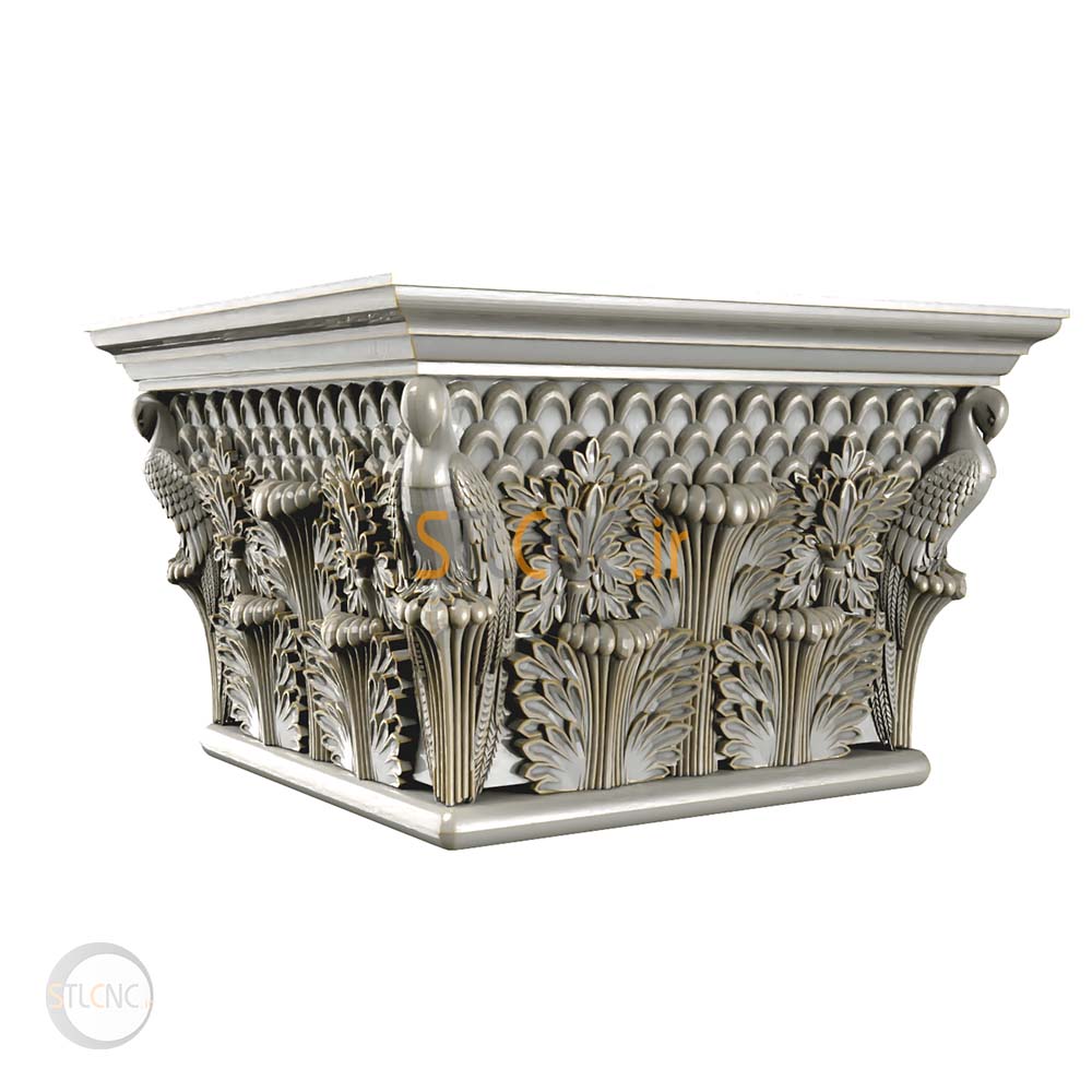 Chapiters and Corbels 3D Models COR-310