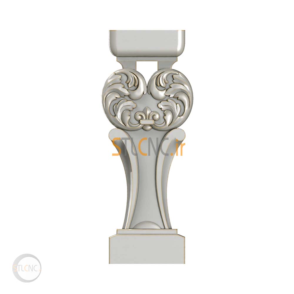 Chapiters and Corbels 3D Models COR-328 - 2