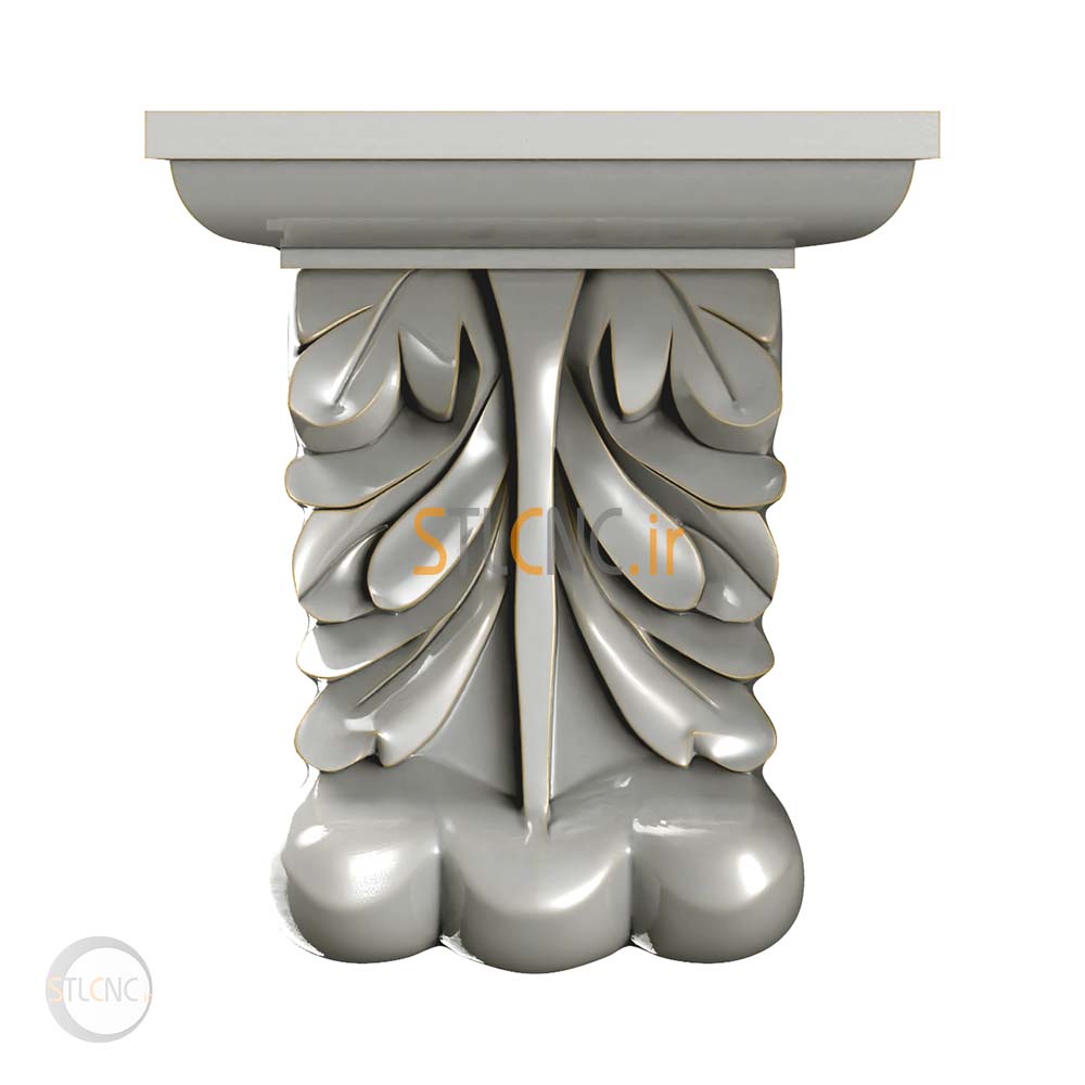 Chapiters and Corbels 3D Models COR-331 - 2