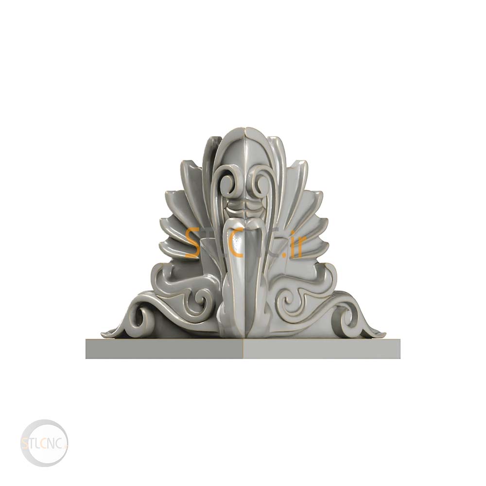 Chapiters and Corbels 3D Models COR-341 - 2