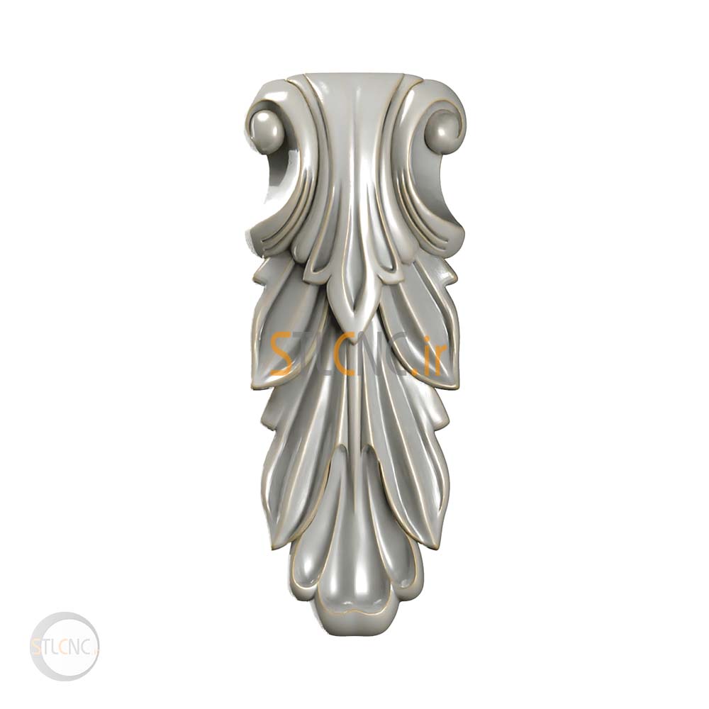 Chapiters and Corbels 3D Models COR-343 - 2