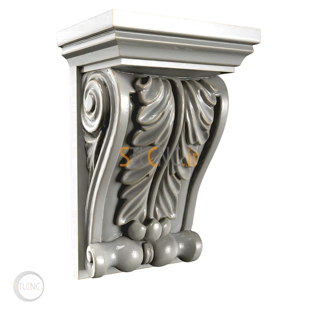 Chapiters and Corbels 3D Models COR-347